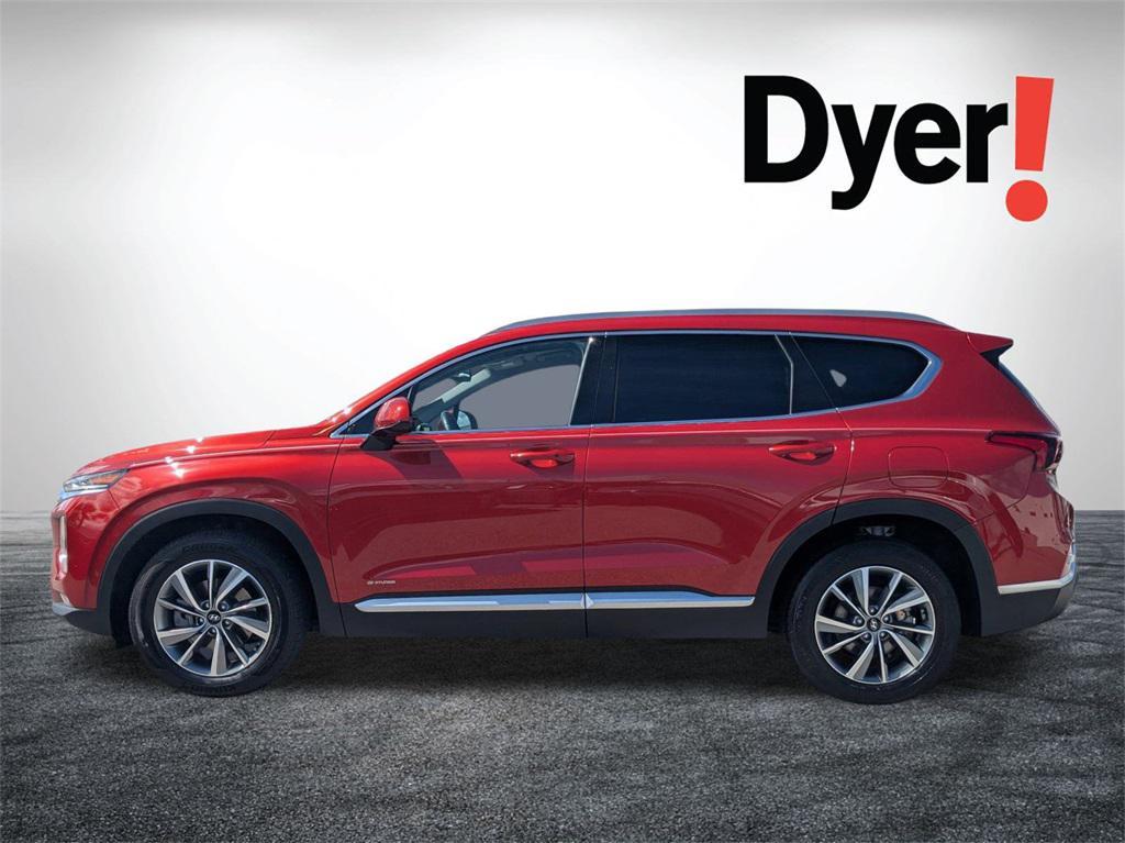 used 2020 Hyundai Santa Fe car, priced at $19,899