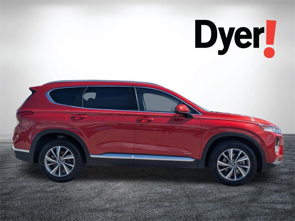 used 2020 Hyundai Santa Fe car, priced at $19,899
