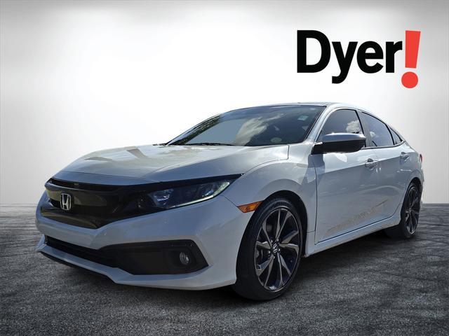 used 2021 Honda Civic car, priced at $20,599