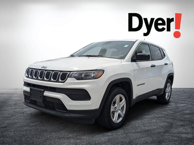 used 2024 Jeep Compass car, priced at $23,399