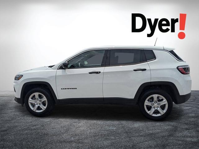 used 2024 Jeep Compass car, priced at $23,399