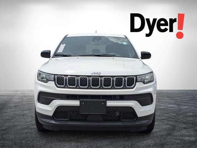 used 2024 Jeep Compass car, priced at $23,399