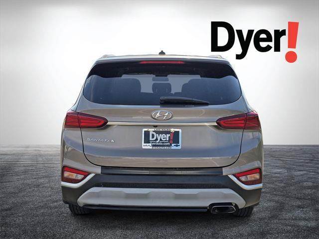 used 2019 Hyundai Santa Fe car, priced at $15,999