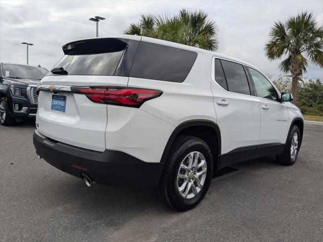 used 2024 Chevrolet Traverse car, priced at $33,999