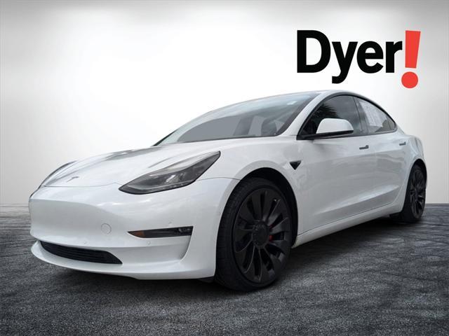 used 2021 Tesla Model 3 car, priced at $25,999