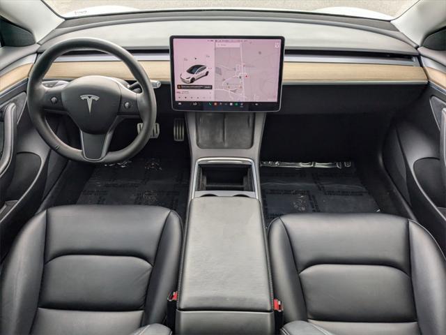 used 2021 Tesla Model 3 car, priced at $25,999