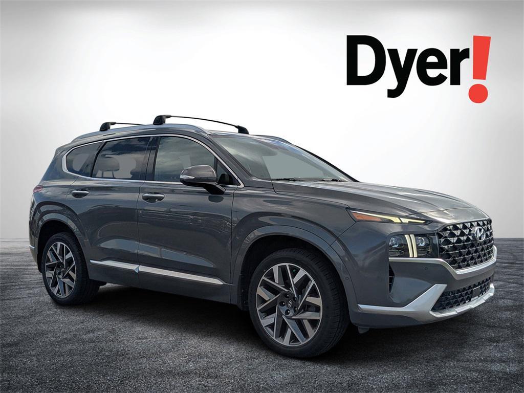 used 2022 Hyundai Santa Fe car, priced at $24,999