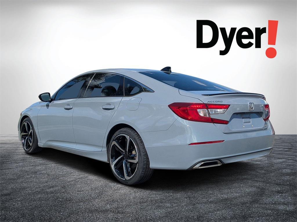 used 2021 Honda Accord car, priced at $18,602
