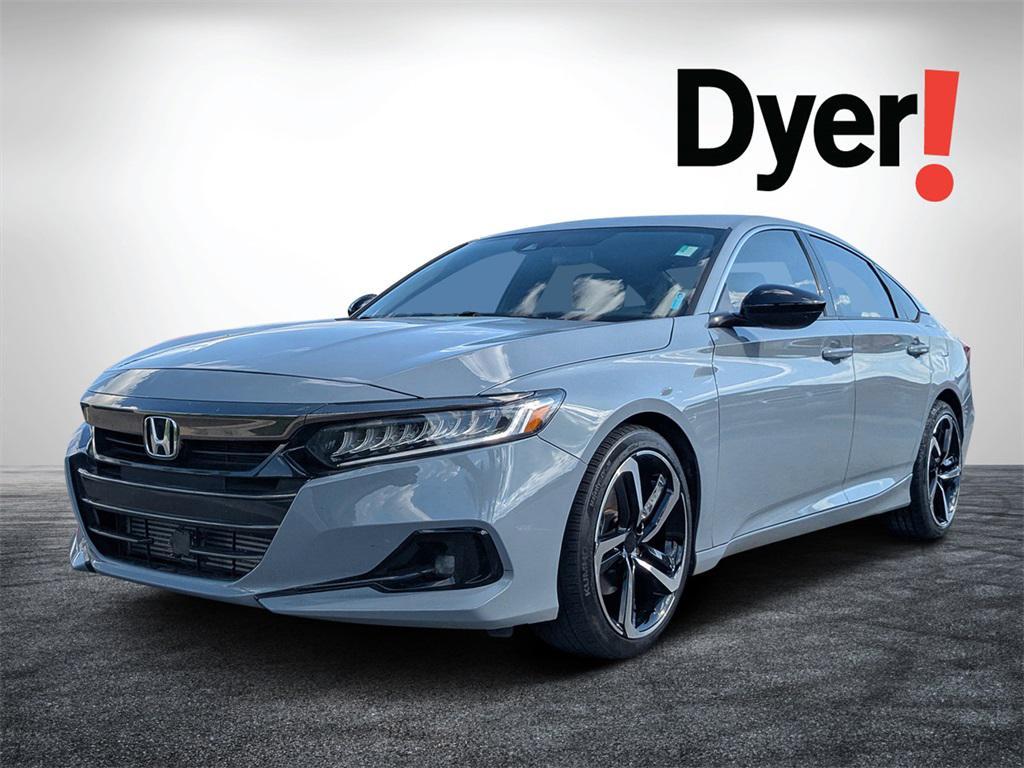 used 2021 Honda Accord car, priced at $18,602