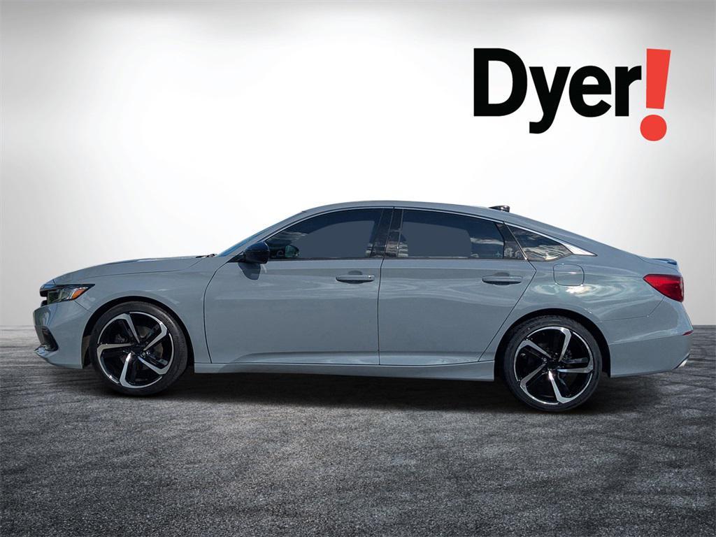 used 2021 Honda Accord car, priced at $18,602