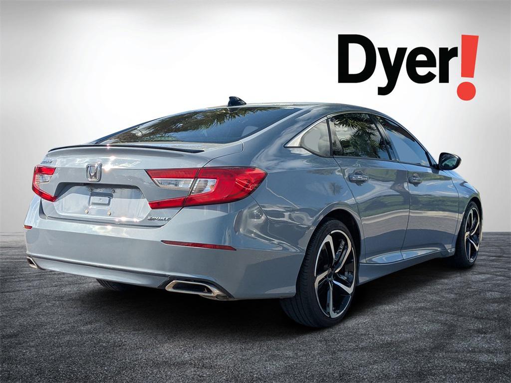 used 2021 Honda Accord car, priced at $18,602