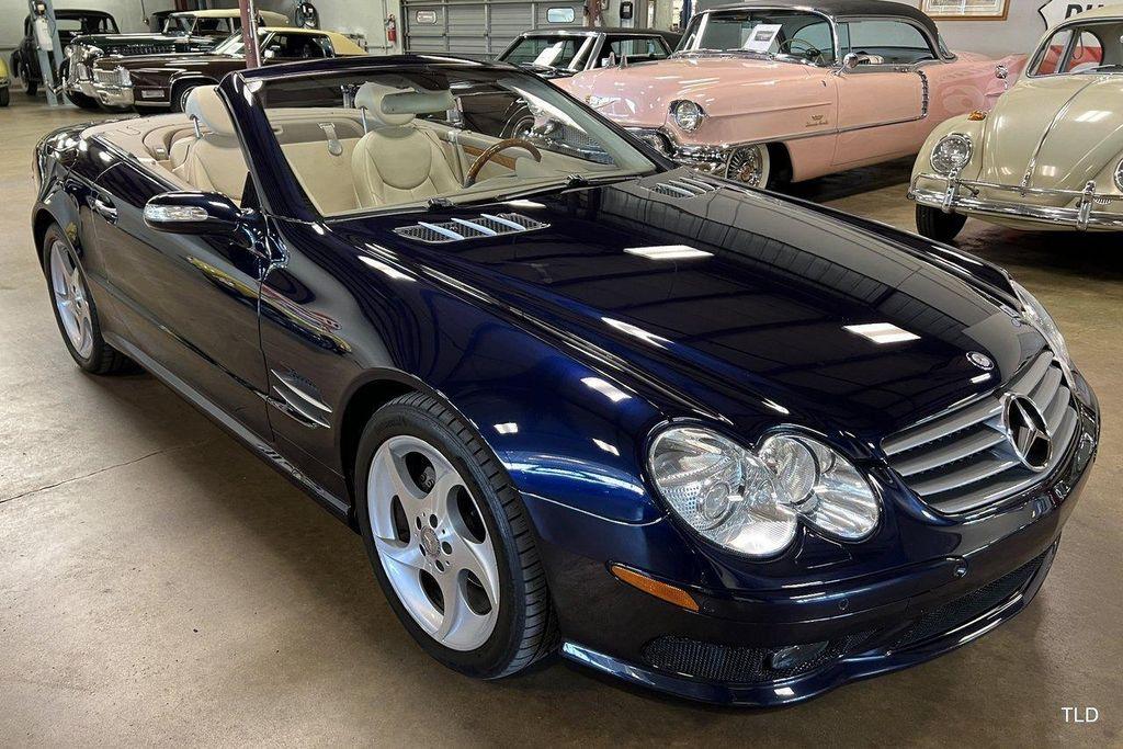 used 2004 Mercedes-Benz SL-Class car, priced at $27,500