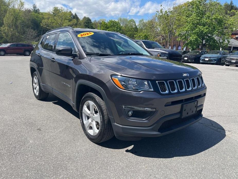used 2021 Jeep Compass car, priced at $21,656