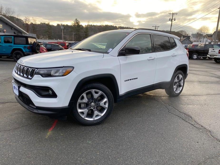 used 2024 Jeep Compass car, priced at $23,142