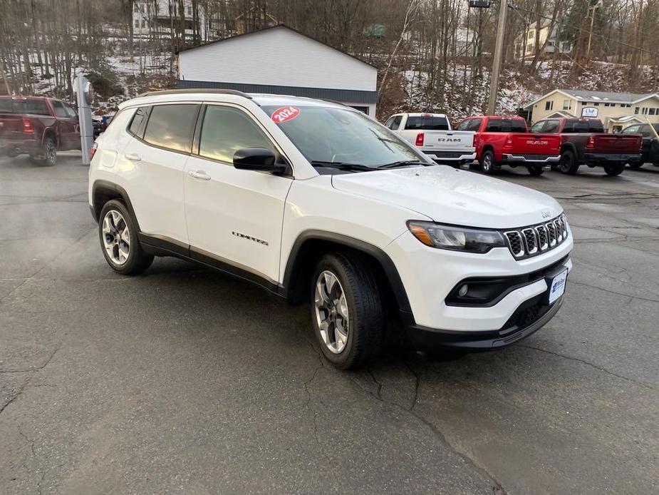 used 2024 Jeep Compass car, priced at $23,142