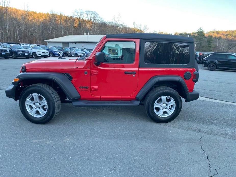 used 2022 Jeep Wrangler car, priced at $35,312