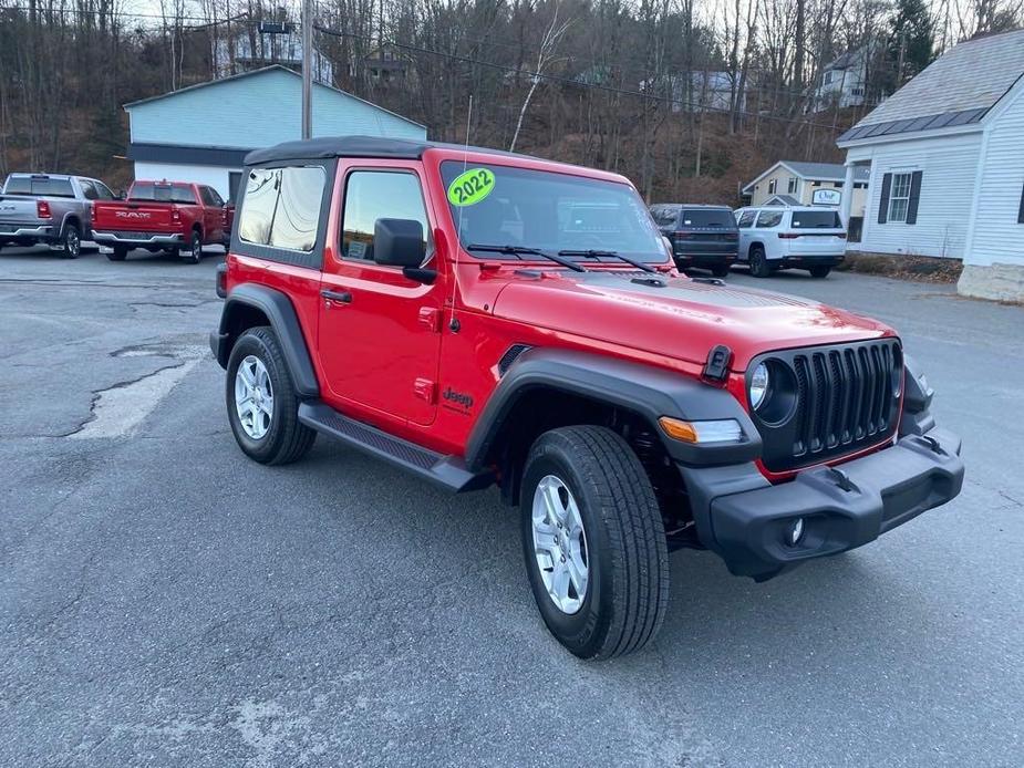 used 2022 Jeep Wrangler car, priced at $35,312