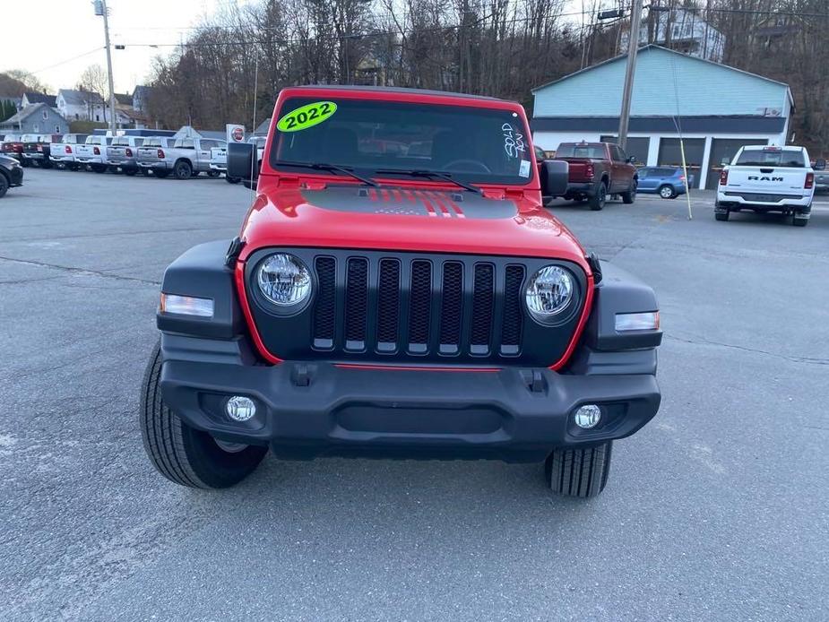 used 2022 Jeep Wrangler car, priced at $35,312