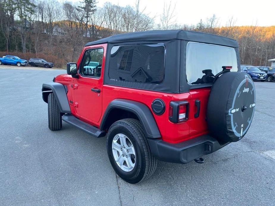 used 2022 Jeep Wrangler car, priced at $35,312