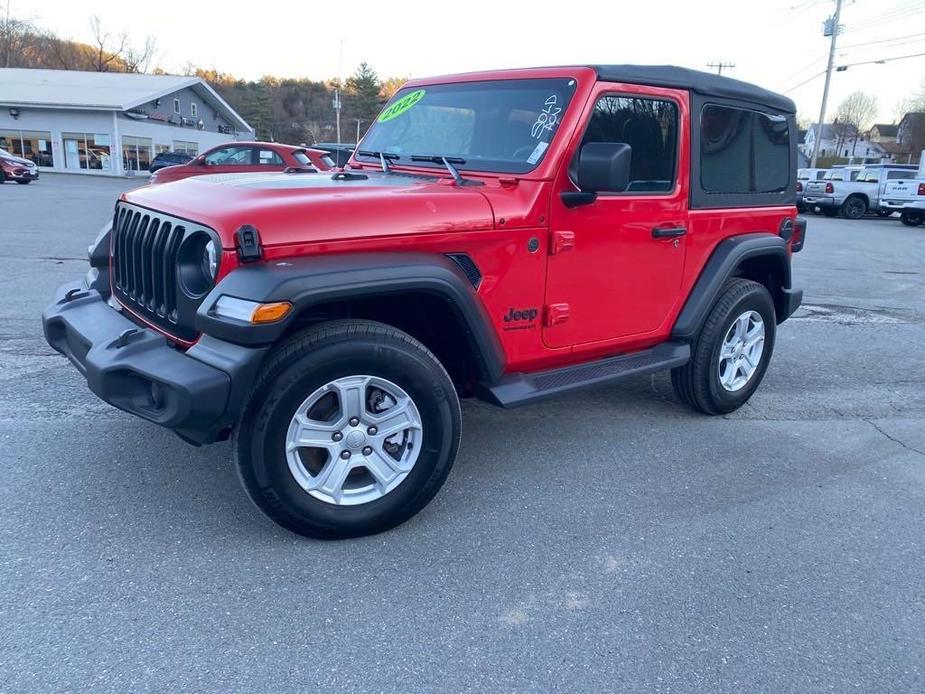 used 2022 Jeep Wrangler car, priced at $35,312