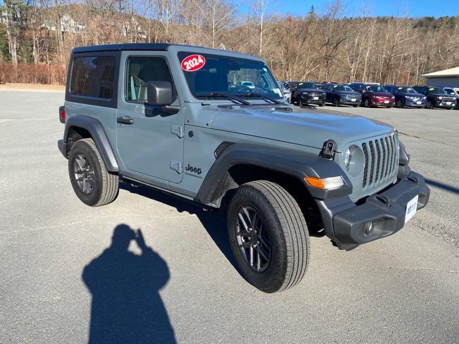 used 2024 Jeep Wrangler car, priced at $33,700