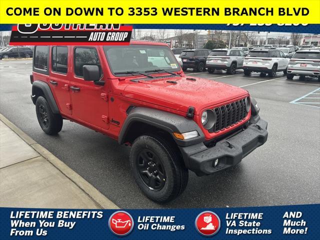 new 2025 Jeep Wrangler car, priced at $44,220