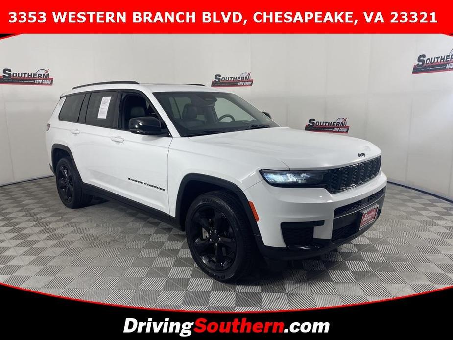 used 2021 Jeep Grand Cherokee L car, priced at $35,229