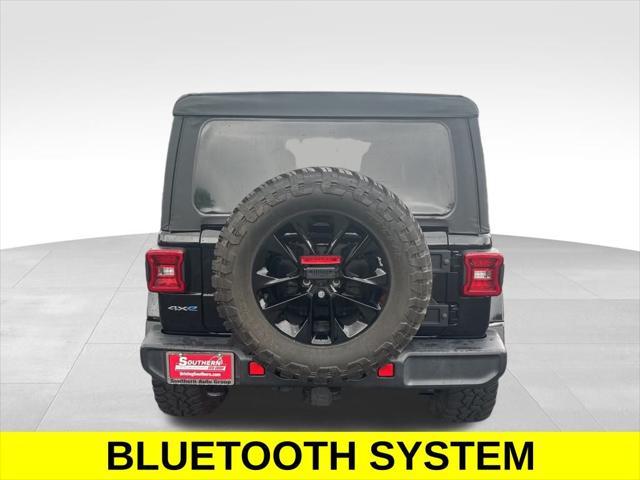 used 2021 Jeep Wrangler Unlimited 4xe car, priced at $33,995