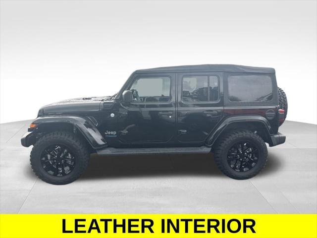 used 2021 Jeep Wrangler Unlimited 4xe car, priced at $33,995