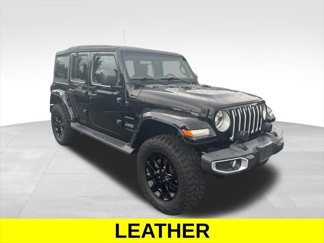 used 2021 Jeep Wrangler Unlimited 4xe car, priced at $33,995