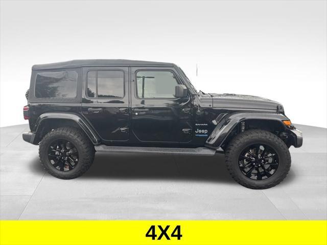 used 2021 Jeep Wrangler Unlimited 4xe car, priced at $33,995
