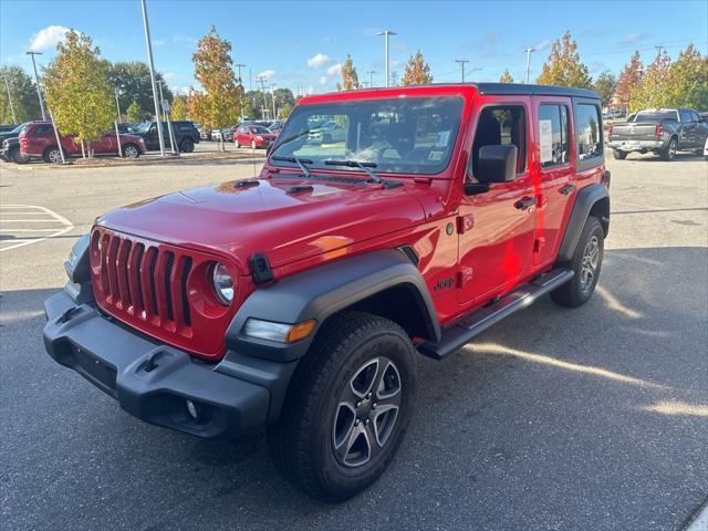 used 2023 Jeep Wrangler car, priced at $35,997