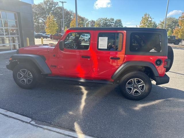 used 2023 Jeep Wrangler car, priced at $35,997