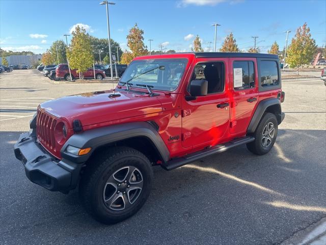 used 2023 Jeep Wrangler car, priced at $35,997