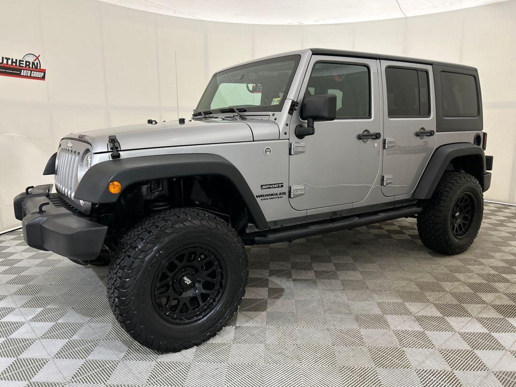 used 2017 Jeep Wrangler Unlimited car, priced at $21,836