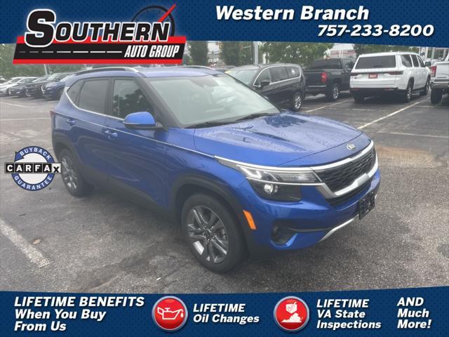 used 2021 Kia Seltos car, priced at $18,428