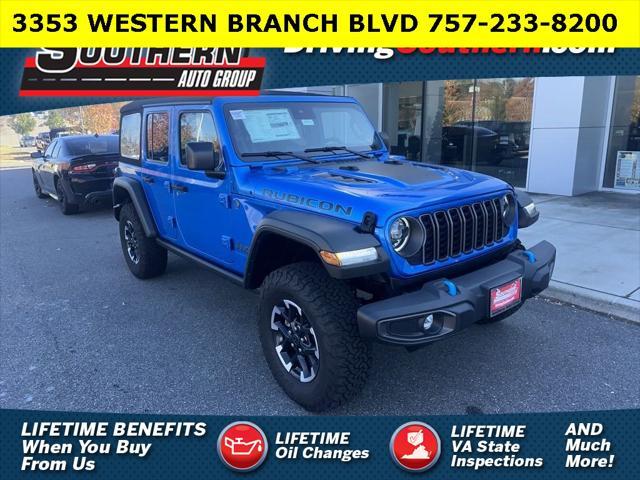 new 2024 Jeep Wrangler 4xe car, priced at $64,880