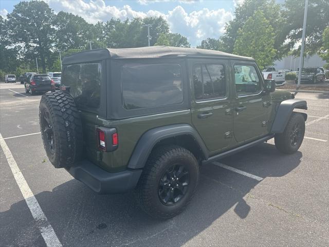 used 2023 Jeep Wrangler car, priced at $32,995