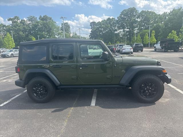 used 2023 Jeep Wrangler car, priced at $32,995