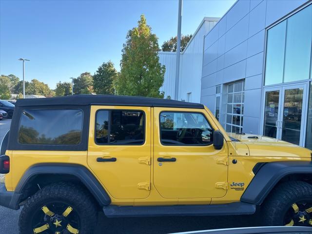 used 2019 Jeep Wrangler Unlimited car, priced at $26,888