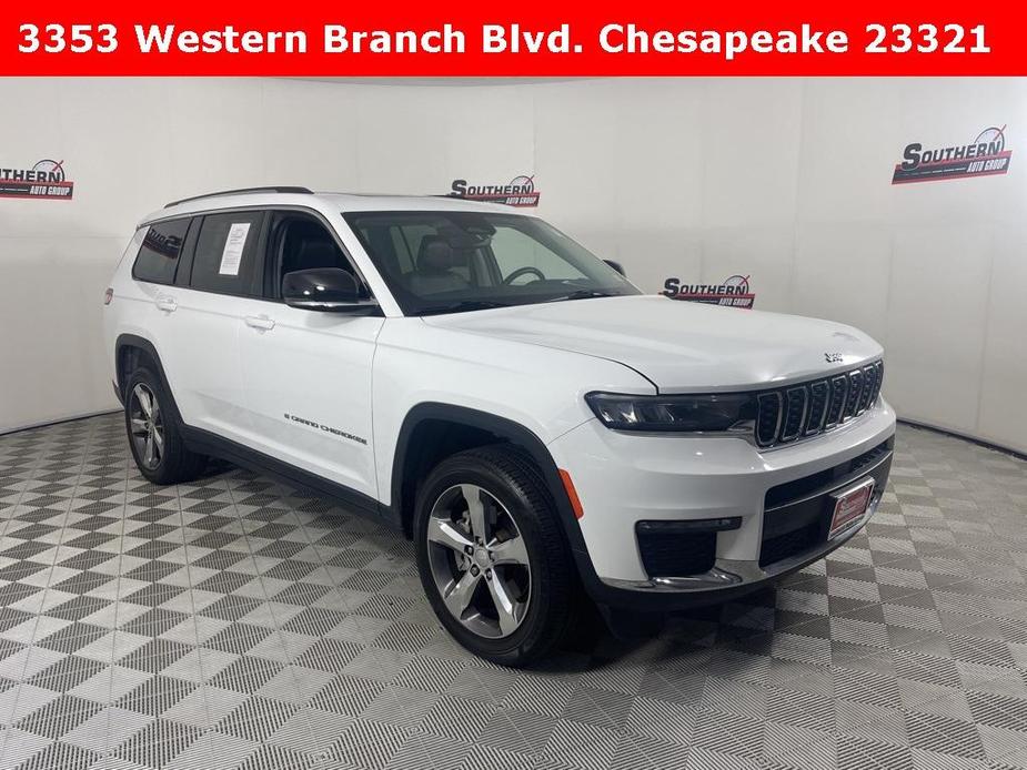 used 2021 Jeep Grand Cherokee L car, priced at $35,338