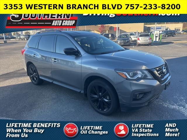 used 2018 Nissan Pathfinder car, priced at $17,640