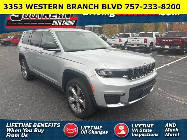 used 2021 Jeep Grand Cherokee L car, priced at $29,306