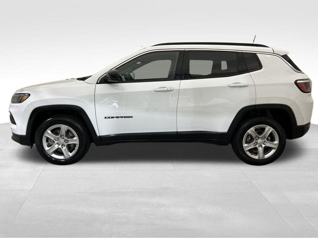 used 2024 Jeep Compass car, priced at $18,495
