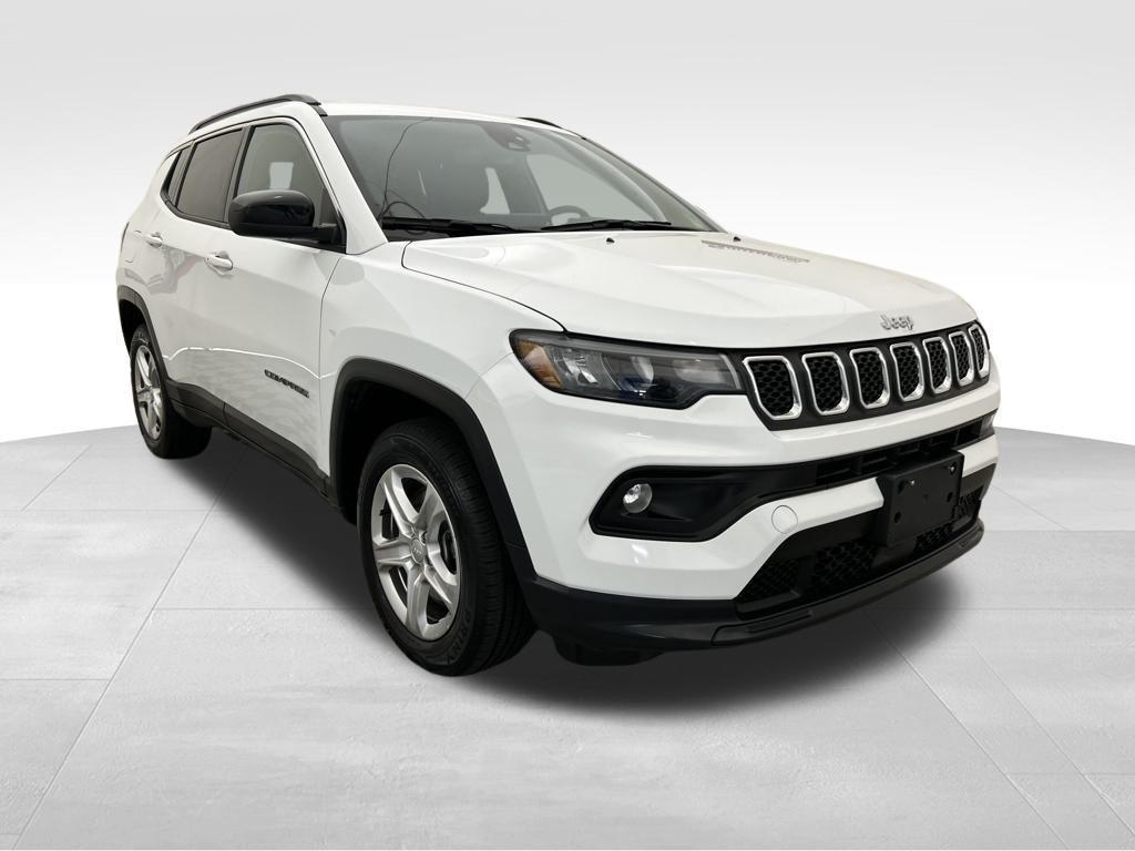 used 2024 Jeep Compass car, priced at $18,495