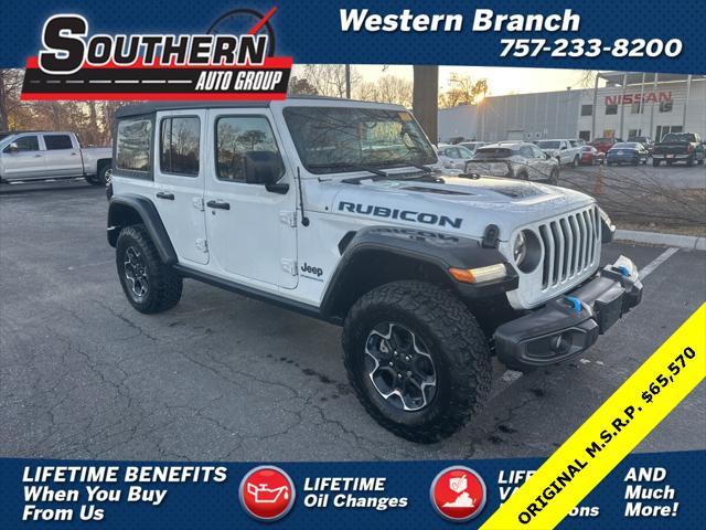 used 2023 Jeep Wrangler 4xe car, priced at $36,999