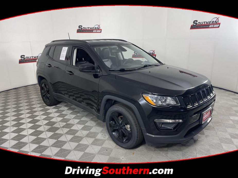 used 2021 Jeep Compass car, priced at $19,713