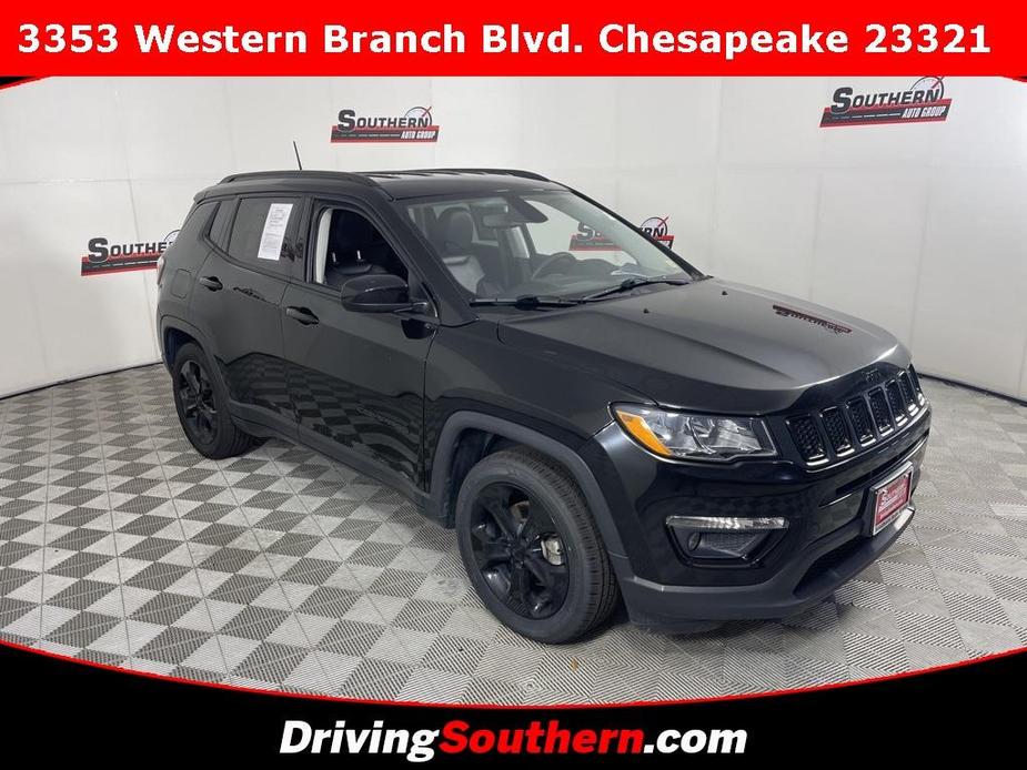 used 2021 Jeep Compass car, priced at $19,199