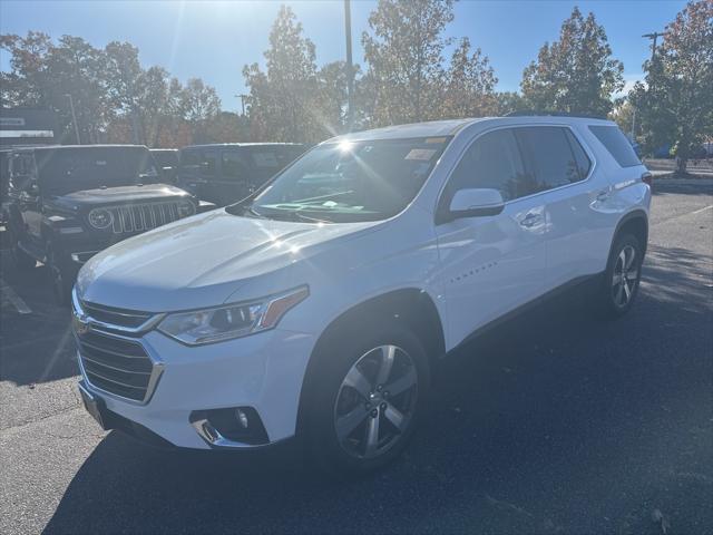 used 2021 Chevrolet Traverse car, priced at $23,798