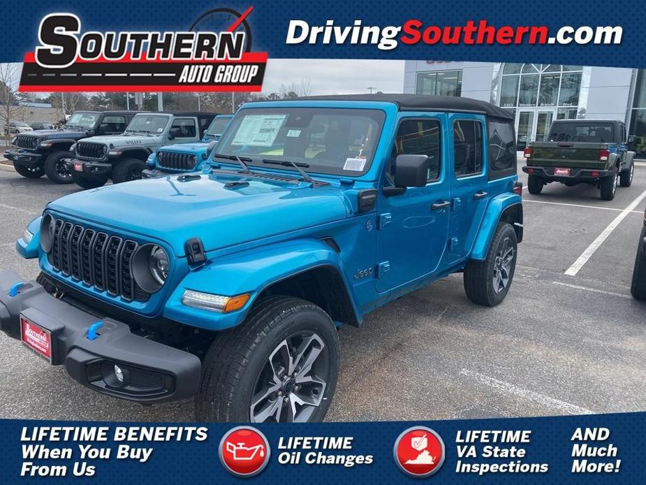 new 2024 Jeep Wrangler 4xe car